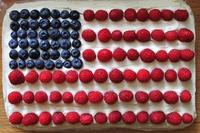 Festive for the Fourth: Healthy Flag Cake 