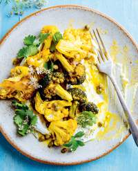 The Vida Well's Turmeric Spiced Cauliflower 