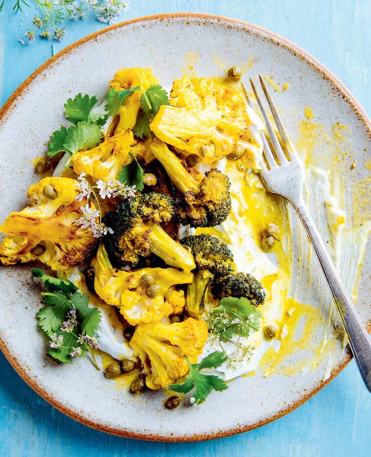 featured image: The Vida Well's Turmeric Spiced Cauliflower