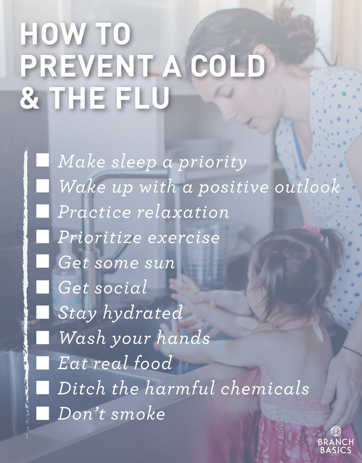 Branch Basics Sensible and Modern Cold and Flu Prevention Tips